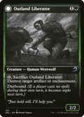 Outland Liberator (DBL-190) - Innistrad: Double Feature: (Double Faced Transform) Foil
