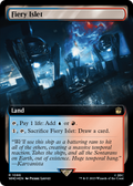 Fiery Islet (Extended Art) (Surge Foil) (WHO-1086) - Doctor Who: (Extended Art) Foil