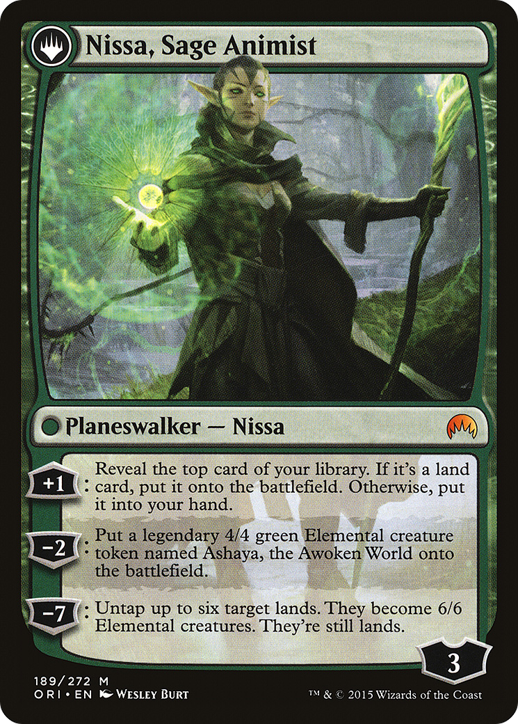 Nissa, Vastwood Seer (LIST-ORI-189) - The List: (originpwdfc)
