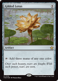 Gilded Lotus (FDN-725) - Foundations Foil