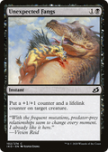 Unexpected Fangs (IKO-102) - Ikoria: Lair of Behemoths Foil