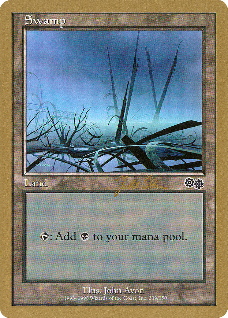 Swamp (339) - 1999 Jakub Slemr (USG) (WCD-) - World Championship Decks 1999