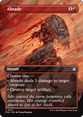 Abrade (Borderless) (FDN-327) - Foundations Foil