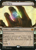Lotus Ring (Showcase) (Raised Foil) (BIG-063) - The Big Score: (Showcase) Foil
