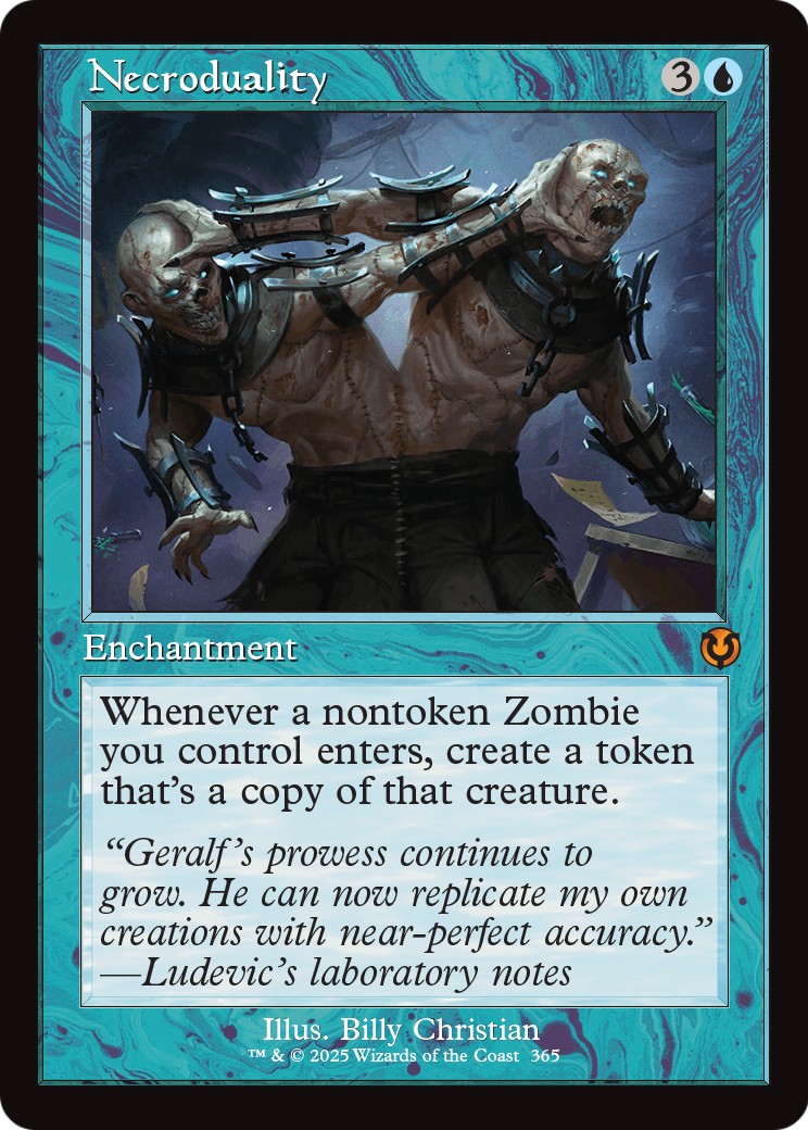 Necroduality (Retro Frame) (INR-365) - Innistrad Remastered: (enchantment)