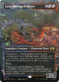 Lutri, the Spellchaser (Halo Foil) (MUL-182) - Multiverse Legends: (Showcase) (Borderless) Foil
