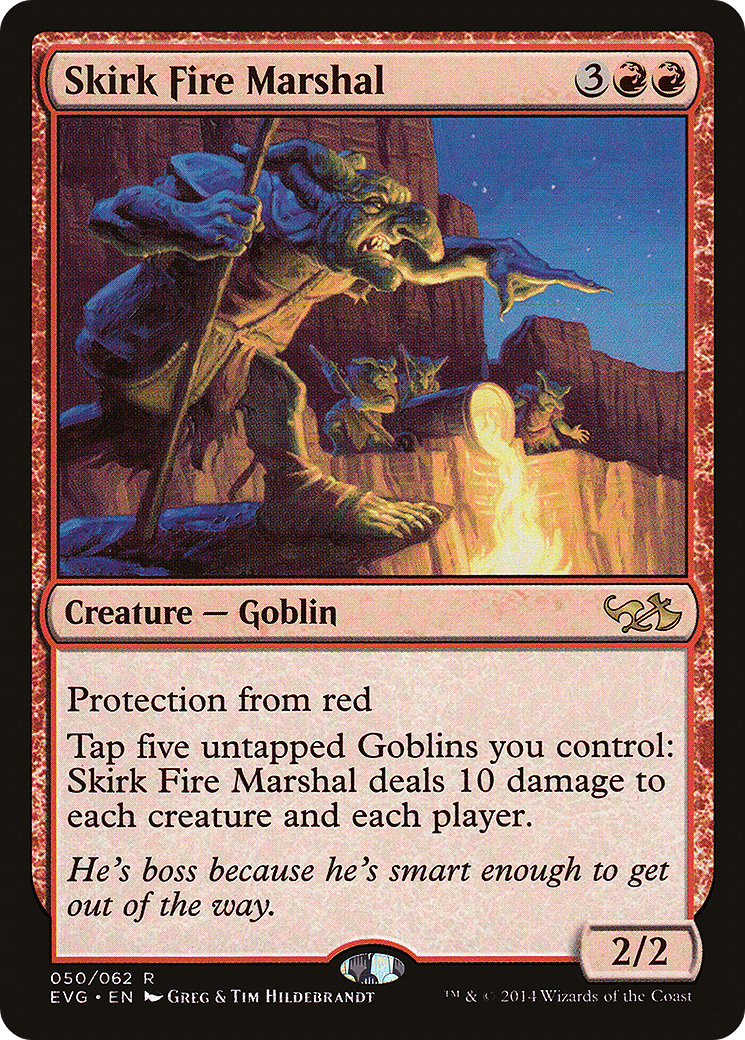 Skirk Fire Marshal (DD3-) - Duel Decks Anthology: Elves vs. Goblins