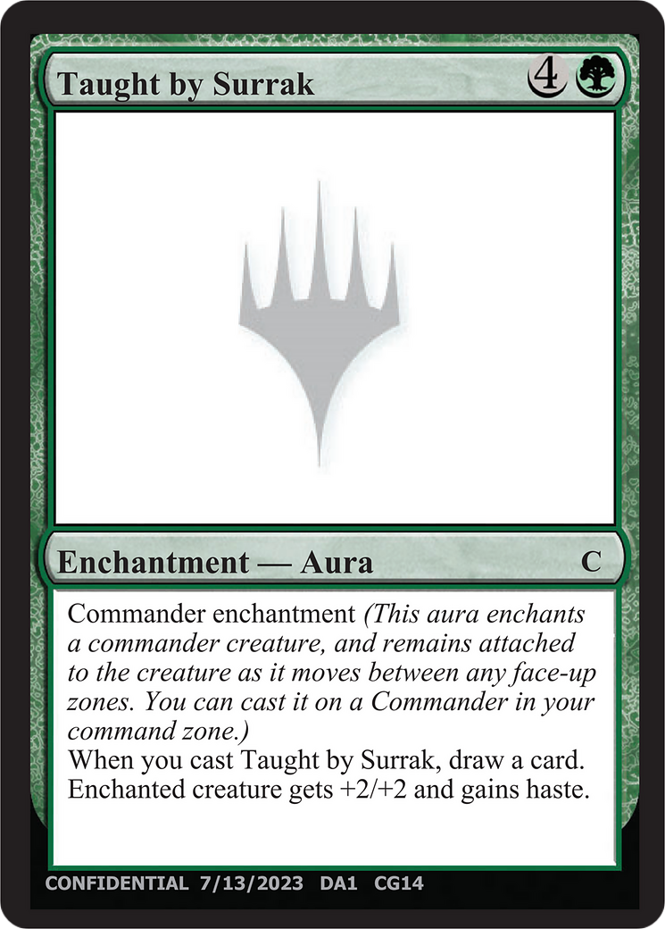 Taught by Surrak (UNK-) - Unknown Event