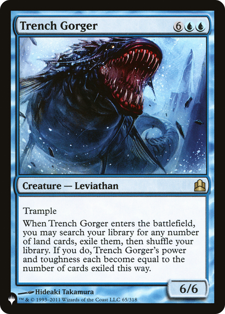 Trench Gorger (LIST-CMD-65) - The List