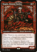 Magda, Brazen Outlaw (Showcase) (KHM-312) - Kaldheim: (Showcase) Foil