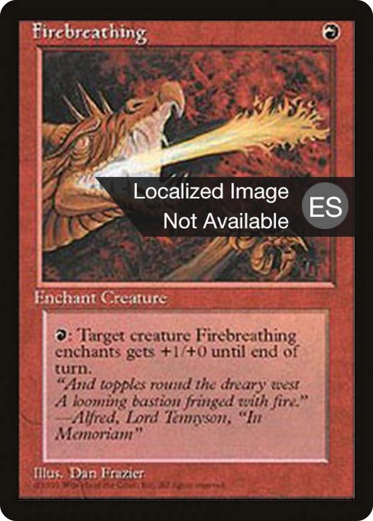 Firebreathing (4BB-) - Fourth Edition Foreign Black Border