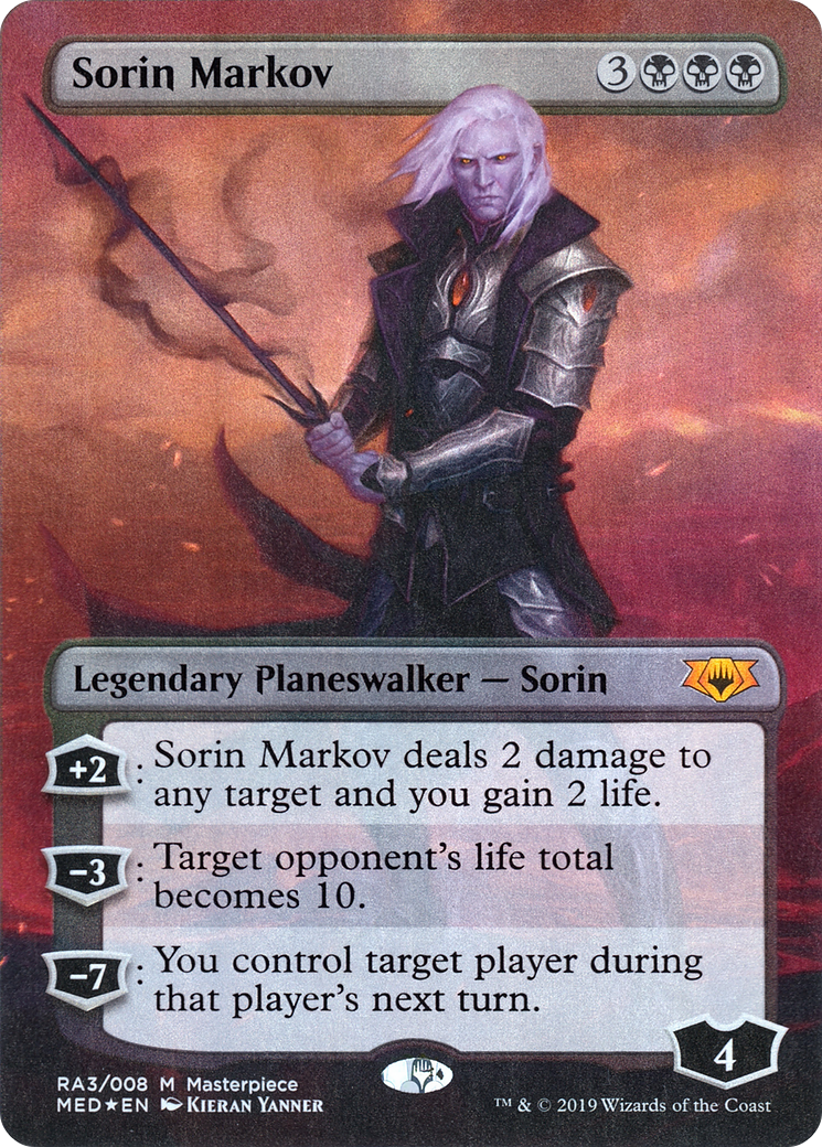 Sorin Markov (MED2-RA3) - Mythic Edition (Borderless) Foil