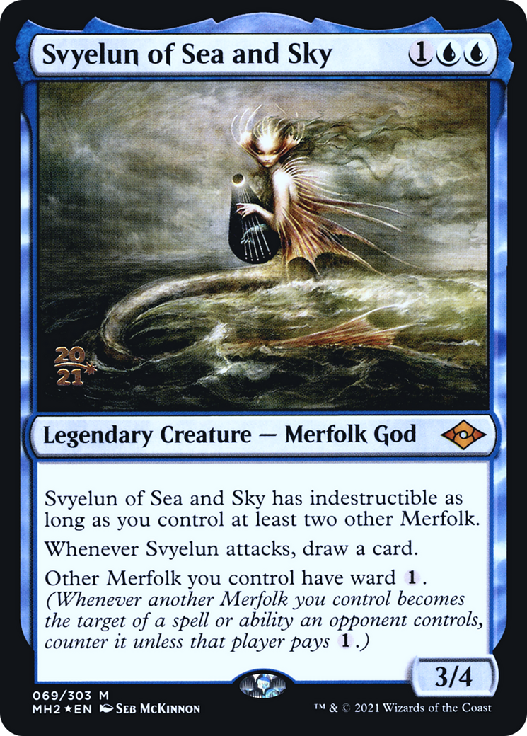 Svyelun of Sea and Sky (PRE-69S) - Modern Horizons 2 Promos Foil