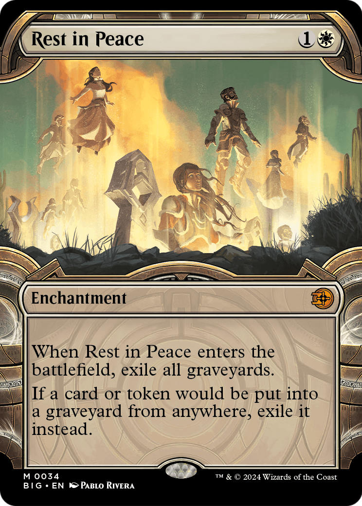 Rest in Peace (Showcase) (BIG-034) - The Big Score: (Showcase)