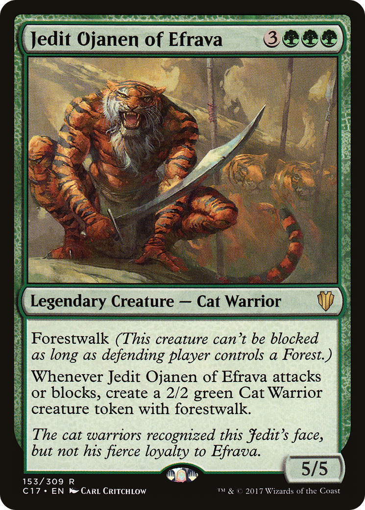 Jedit Ojanen of Efrava (C17-153) - Commander 2017