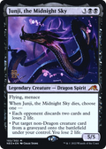 Junji, the Midnight Sky (PRE-102) - Kamigawa: Neon Dynasty Promos Foil