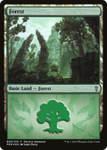 Forest - Gruul (B08) (LARP-008) - RNA Ravnica Weekend Foil