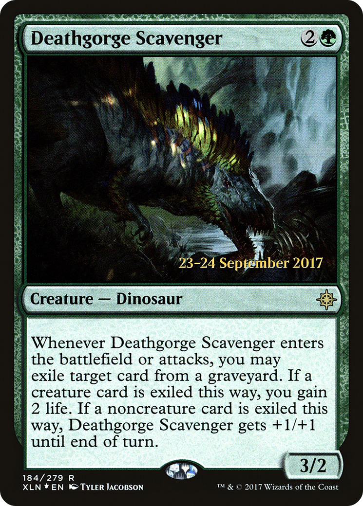 Deathgorge Scavenger (PRE-184S) - Ixalan Promos Foil
