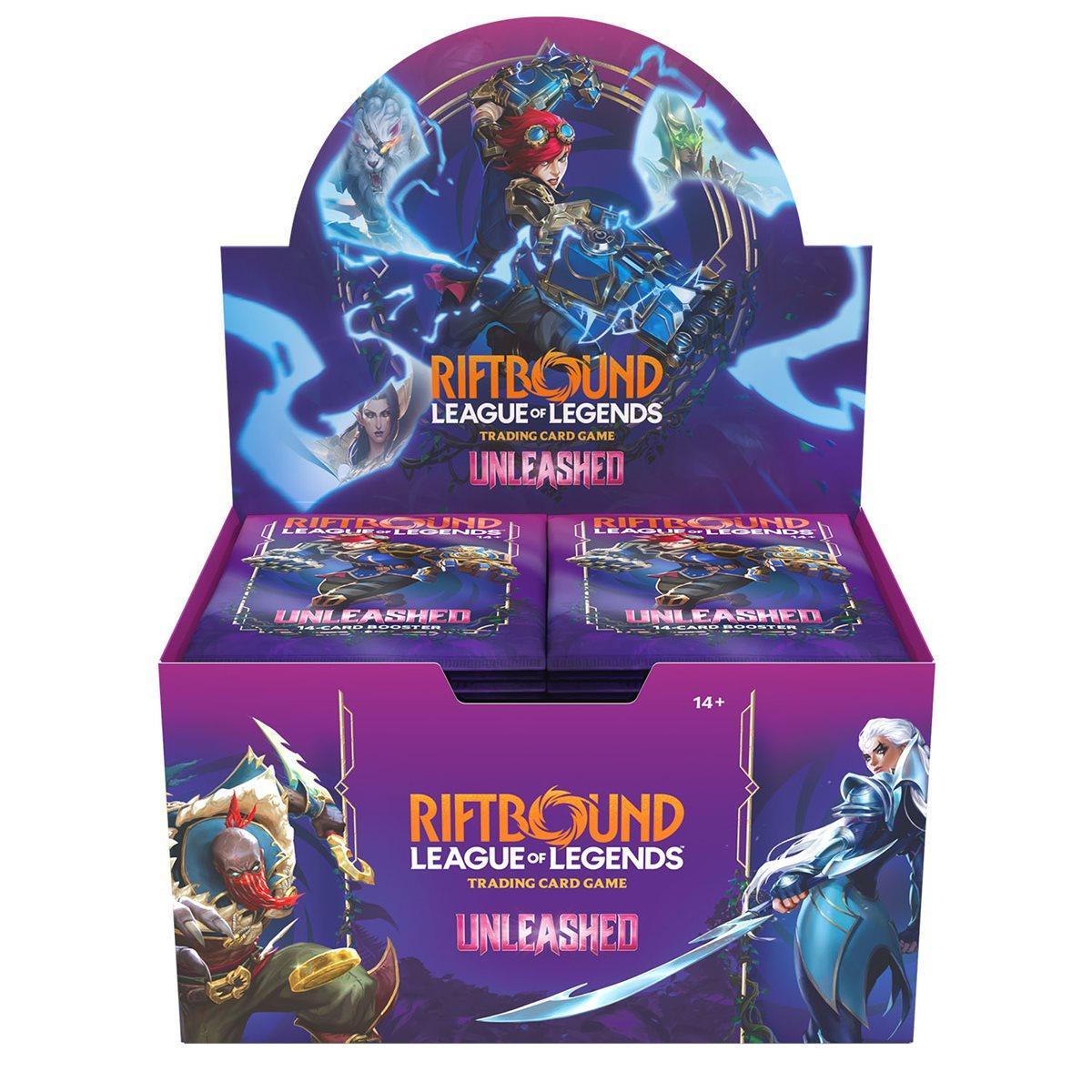 Riftbound League of Legends TCG: Unleashed Booster Box