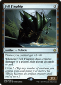 Fell Flagship (PRE-238S) - Ixalan Promos Foil