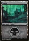 Swamp - Orzhov (B04) (LARP-004) - RNA Ravnica Weekend Foil
