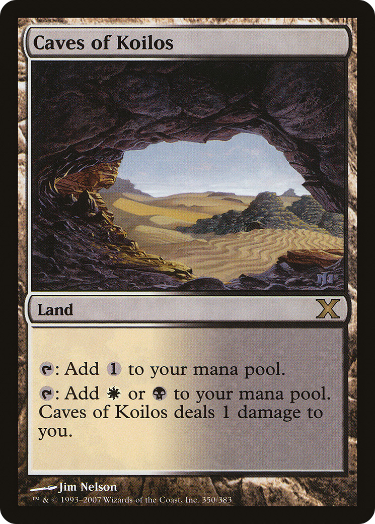 Caves of Koilos (10E-350) - Tenth Edition Foil
