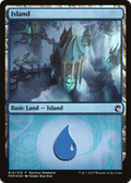 Island - Simic (B10) (LARP-010) - RNA Ravnica Weekend Foil