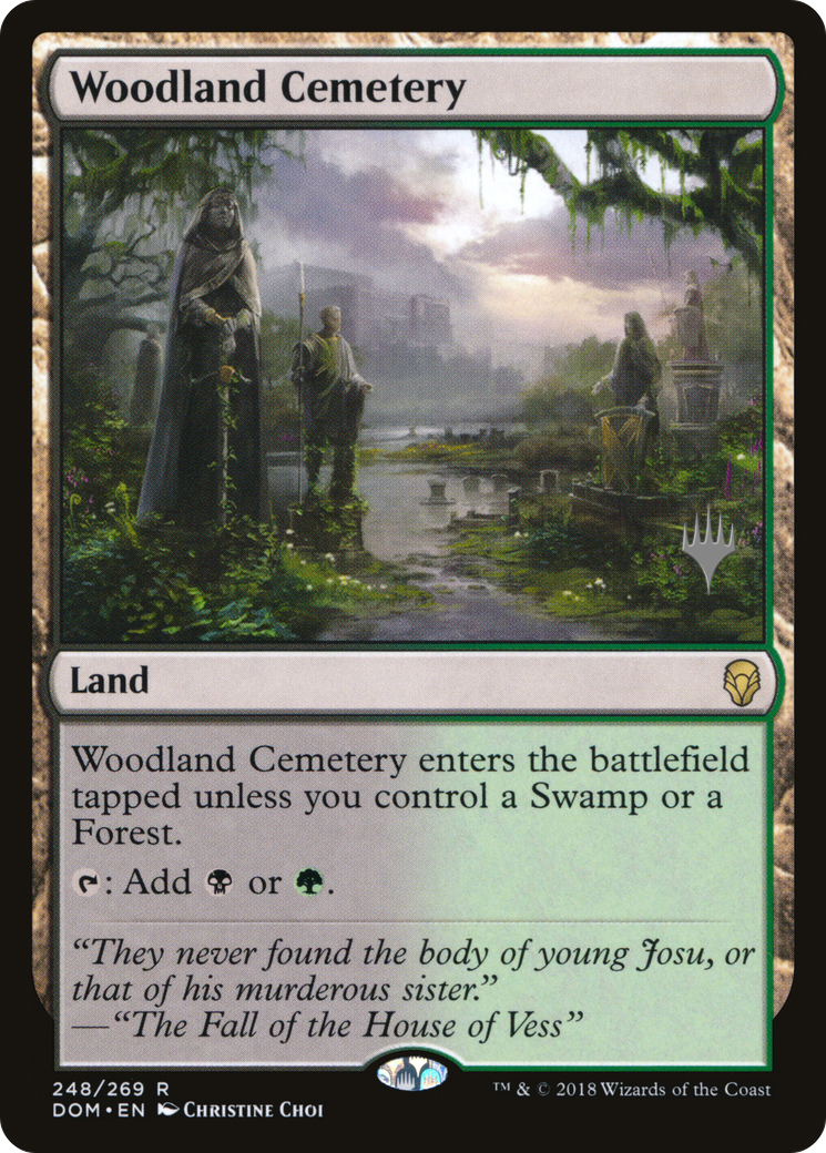 Woodland Cemetery (PPM20-248) - Dominaria Promos Foil