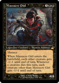 Massacre Girl (Retro Frame) (RVR-328) - Ravnica Remastered Foil
