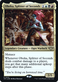 Obeka, Splitter of Seconds (PRE-222) - Outlaws of Thunder Junction Promos Foil