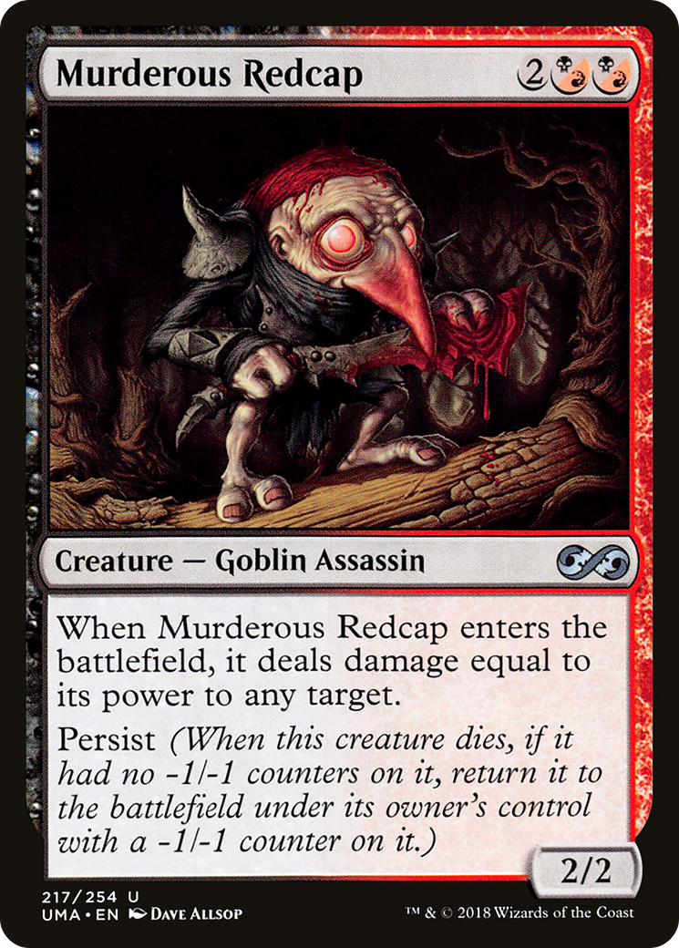 Murderous Redcap (UMA-217) - Ultimate Masters