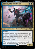 Satoru, the Infiltrator (OTJ-230) - Outlaws of Thunder Junction Foil