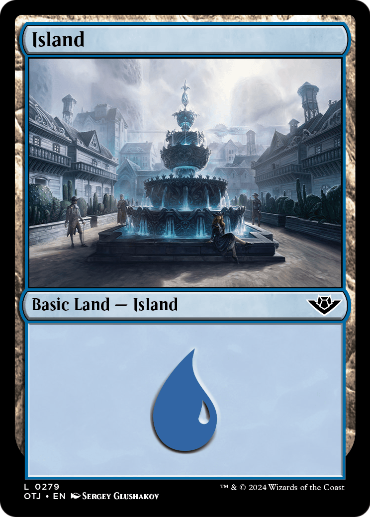 Island (0279) (OTJ-279) - Outlaws of Thunder Junction