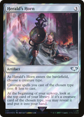 Herald's Horn (Surge Foil) (40K-241) - Warhammer 40,000 Commander Foil