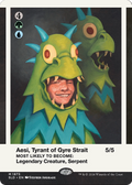 Aesi, Tyrant of Gyre Strait (SLD-1873) - Secret Lair Drop (Borderless)