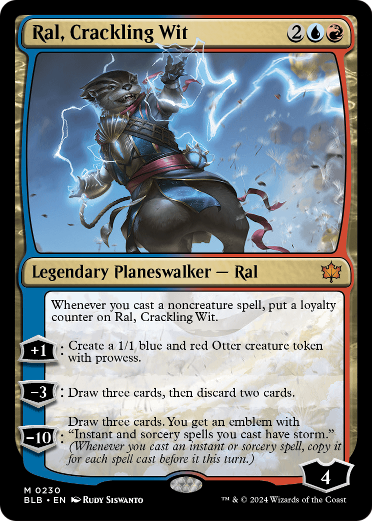 Ral, Crackling Wit (BLB-230) - Bloomburrow