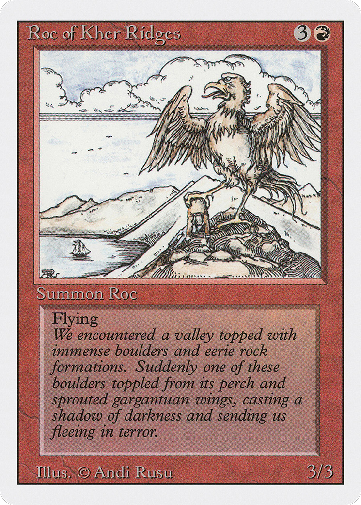 Roc of Kher Ridges (3ED-) - Revised Edition