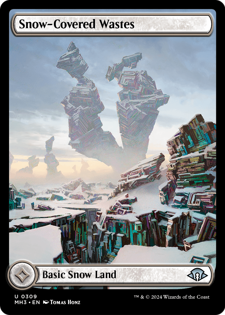 Snow-Covered Wastes (0309) (MH3-309) - Modern Horizons 3