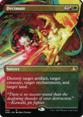 Decimate (Borderless) (DMR-444) - Dominaria Remastered Foil