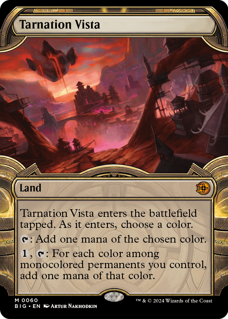 Tarnation Vista (Showcase) (BIG-060) - The Big Score: (Showcase) Foil