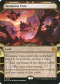 Tarnation Vista (Showcase) (Raised Foil) (BIG-065) - The Big Score: (Showcase) Foil