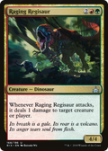 Raging Regisaur (RIX-168) - Rivals of Ixalan Foil