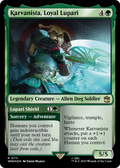 Karvanista, Loyal Lupari (Surge Foil) (WHO-711) - Doctor Who Foil