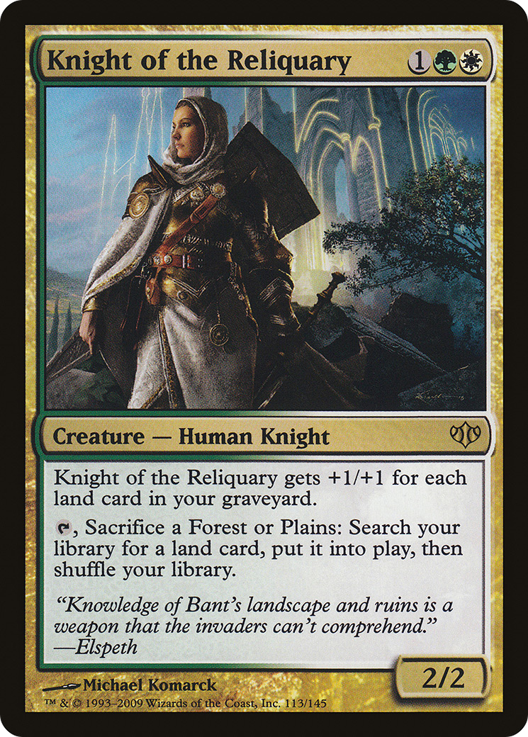 Knight of the Reliquary (CON-113) - Conflux