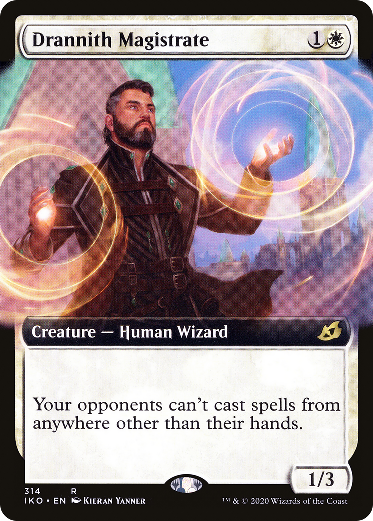 Drannith Magistrate (Extended Art) (IKO-314) - Ikoria: Lair of Behemoths: (Extended Art) Foil
