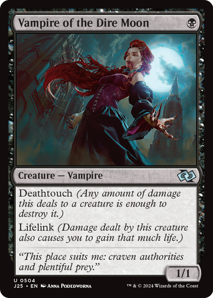 Vampire of the Dire Moon (J25-504) - Foundations Jumpstart