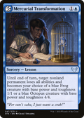 Mercurial Transformation (STX-047) - Strixhaven: School of Mages: (lesson) Foil