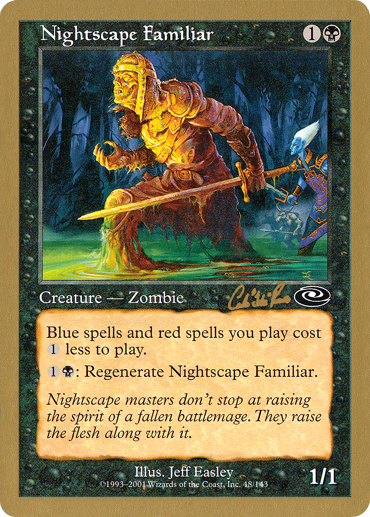 Nightscape Familiar - 2002 Carlos Romao (PLS) (WCD-) - World Championship Decks 2002