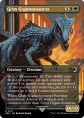 Grim Giganotosaurus (Borderless) (REX-011) - Jurassic World Collection