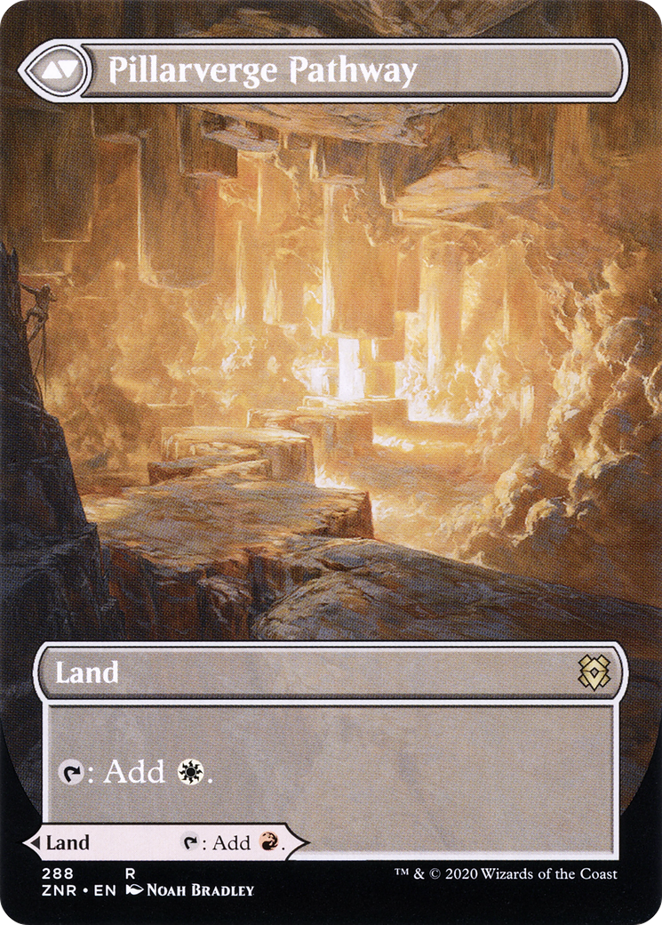 Needleverge Pathway (Borderless) (ZNR-288) - Zendikar Rising: (Showcase)